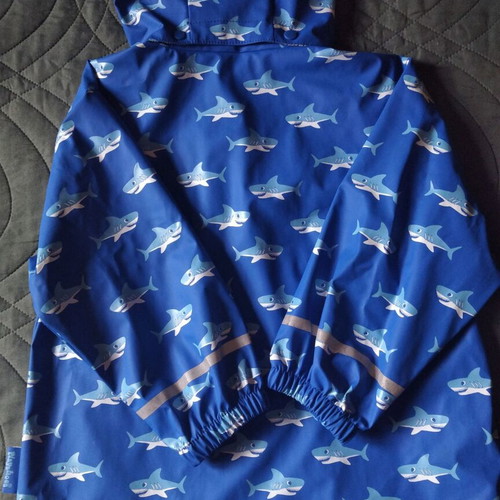 Playshoes Regular "Hai" Blue Waterproof Suit New Size 104cm