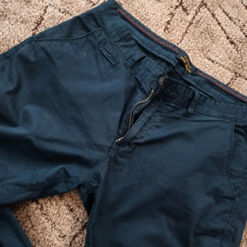 Men's blue fabric pants like new
