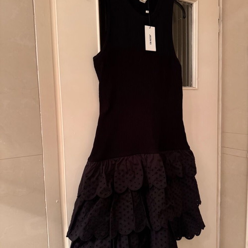 Jason Wu dress new with tag, size XL, black, viscose cotton