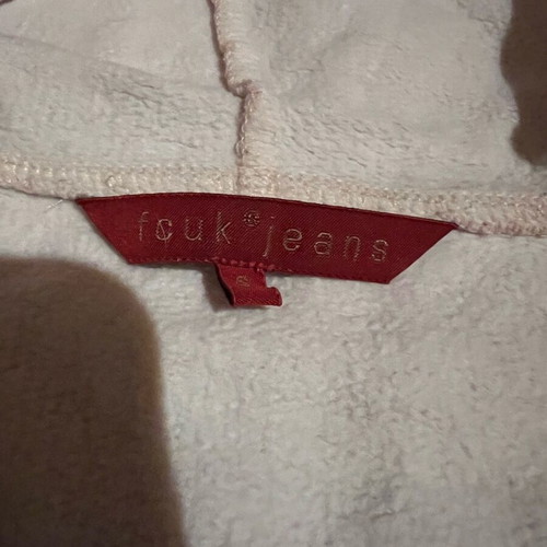 FCUK hooded cardigan used, pink, size S