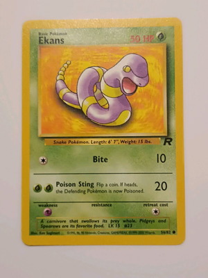 Κάρτα Πόκεμον Εκανς (Ομάδα Ρόκετ 56/82)