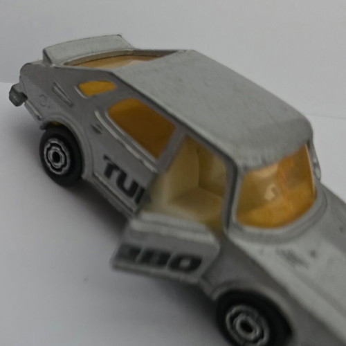 Majorette SAAB 900 Turbo 1984 diecast car silver 1/62