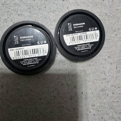 Dust+cream eyeshadows new