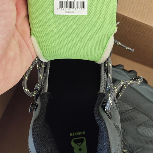 Hiking boots new, size 41, gray