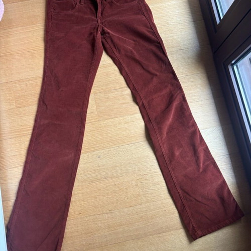 Pepe Jeans Corduroy Bootcut Pants Brown Like New Size 26