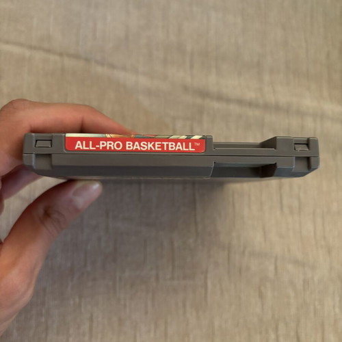 All Pro Basketball Nintendo NES NTSC game, American exclusive