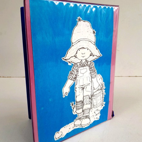 School binder from the 80s new in excellent condition