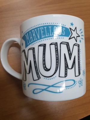 Marvellous Mum mug large new