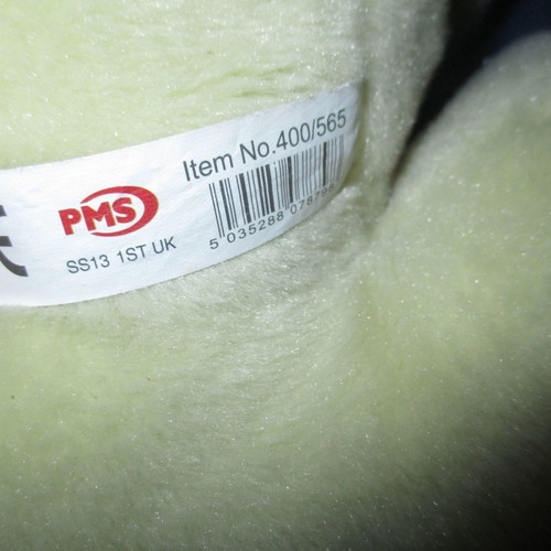 Sith Ice Age 3 large plush used, height 45 cm