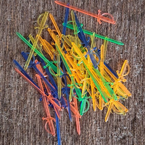 Pirate party supplies new with 48 toothpicks and 7 balloons