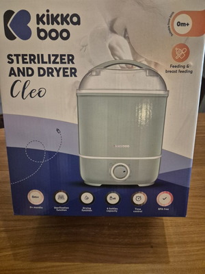 Kikka Boo Cleo Sterilizer and Dryer like new
