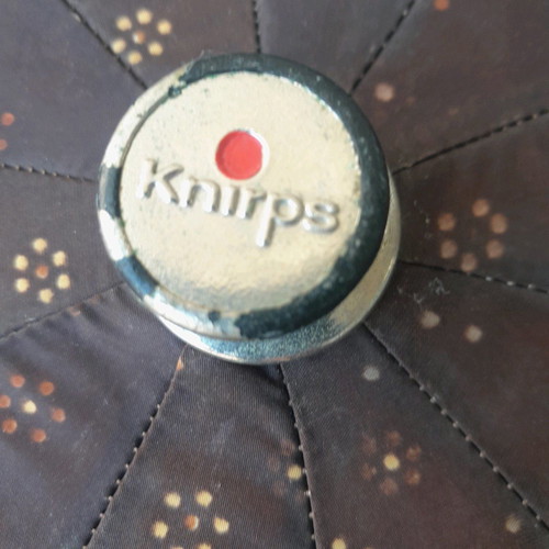 Knirps umbrella used with nice pattern, foldable 50 cm