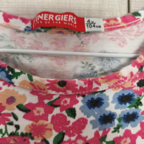 Energiers colorful dress for 4 years old, like new