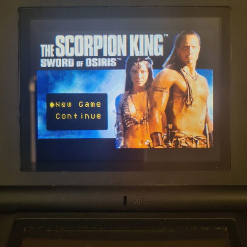 The Scorpion King Sword of Osiris for Game Boy Advance used