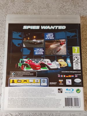 Cars 2 PS3 παιχνίδι σαν καινούργιο με βιβλιαράκι