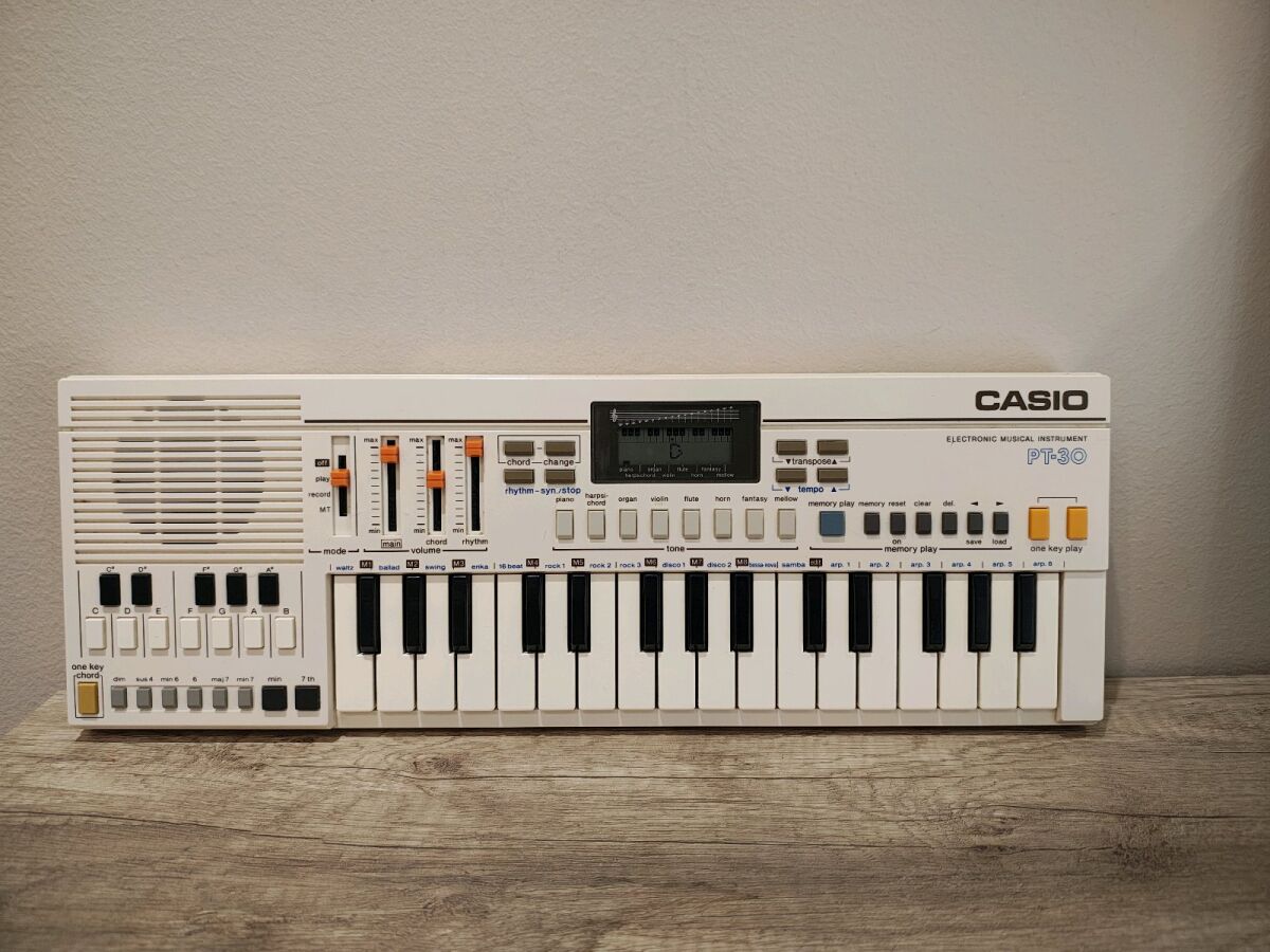 Casio PT-30 1980 used, rare, fully… - € 160,00 - Vendora.cy