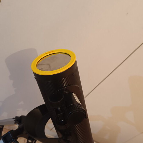 BRESSER Solarix 76/350 telescope used with solar filter