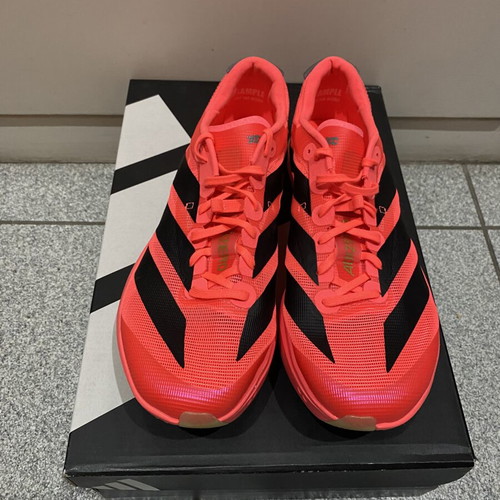 Adidas Adizero Avanti XC running shoes new, size 42.5, black and red