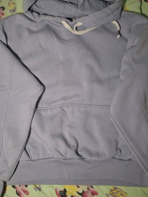 Purple crop hoodie Bershka like new, size L