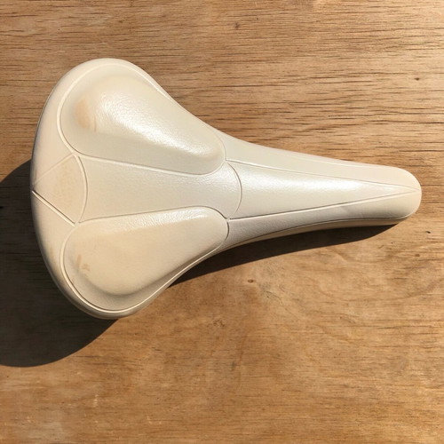 BMX Bicycle Saddle Cream Vintage new