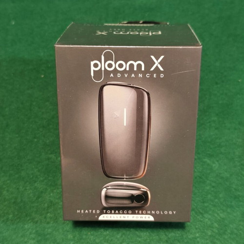 Ploom X Advanced heated tobacco device, slate grey