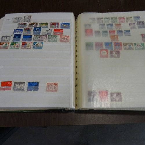 KABE Germany stamp collection in large binder, 31 sheets