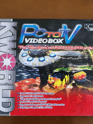 KWorld PC to TV Video Box like new