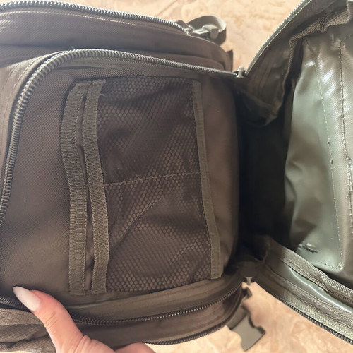 Mil-Tec backpack like new, brown and green