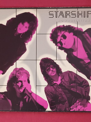 Starship No Protection LP vinyl record used, rock