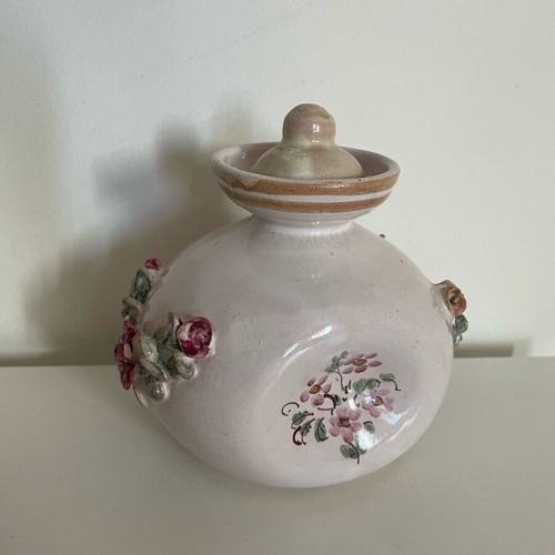 Decorative ceramic flask like new, antique
