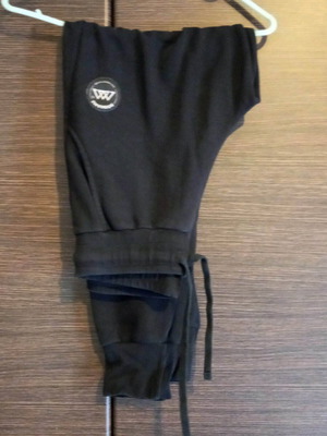 Black sweatpants like new, size M