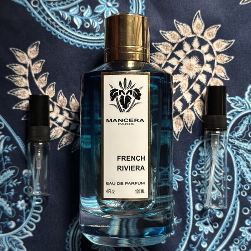 Mancera French Riviera Eau de Parfum decants authentic fragrance 3ml 5ml 10ml