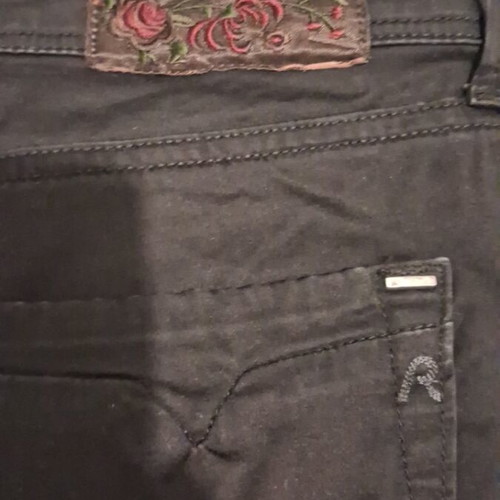 Replay black pants size 25