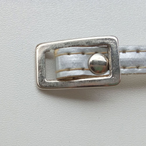 Children's adjustable silver belt like new