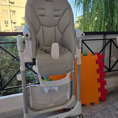 Baby items like new, including crib, changing table, tricycle, and more