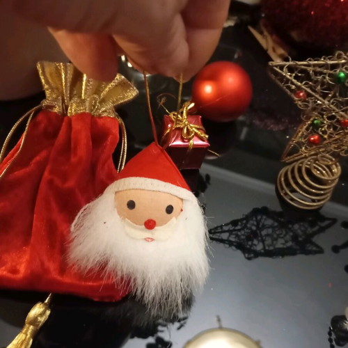 Christmas vintage collection used, old figures in excellent condition