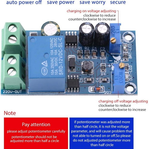 Battery Charge Control Module 12V New