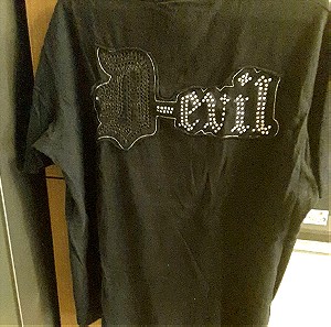 Τ shirt D- evil unisex μονο 1 €