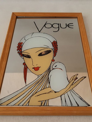 Vogue vintage mirror frame used