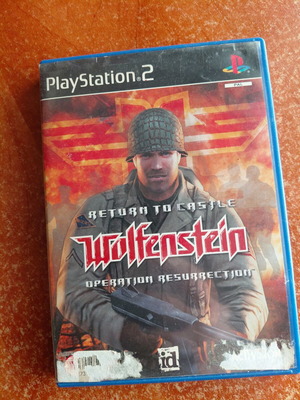 Return to Castle Wolfenstein Operation Resurrection PS2 game like new