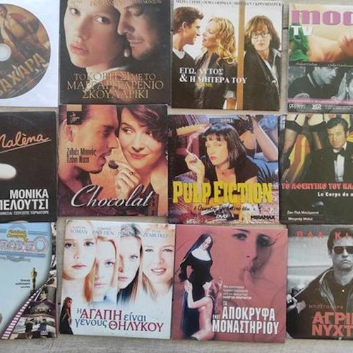 Foreign movies DVD like new, pack of 40