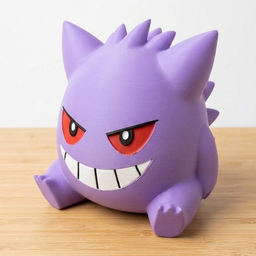 Gengar 3D printed headphone stand, gaming accessory