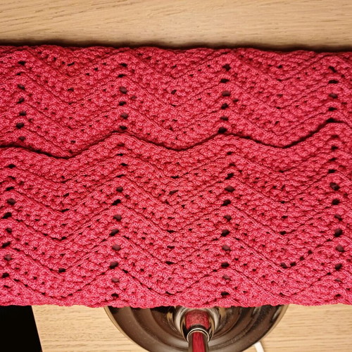 Handmade red envelope clutch bag like new