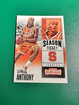 Panini Contenders Draft Picks 2016 Carmelo Anthony Season Ticket card new