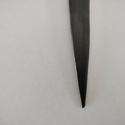 Ebony wood paper cutter used