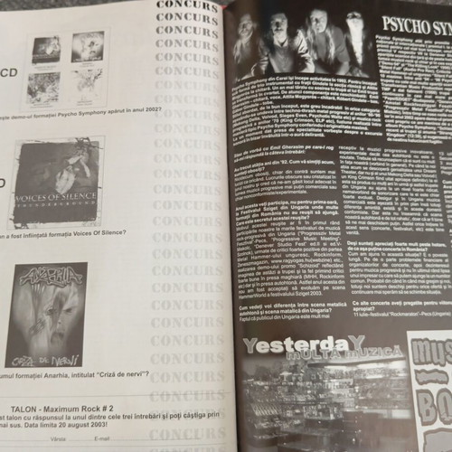 Maximum Rock pack of 2 issues like new, Romanian