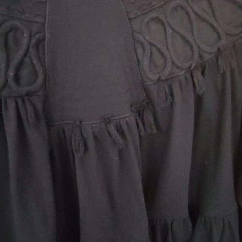 Zara shirt blouse L black like new with transparency