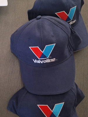Valvoline hats new, blue, one size