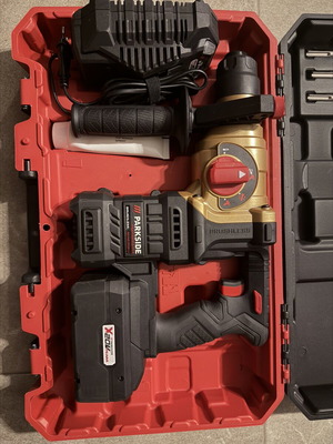 Parkside Hummerdrill ασύρματο πιστολέτο με μπαταρία 8Ah και φορτιστή