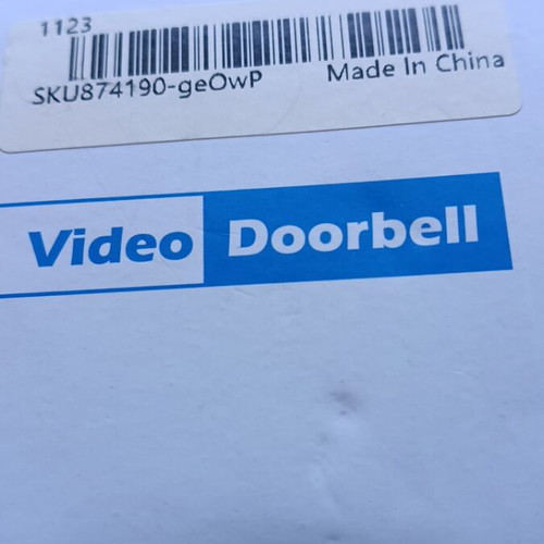 Wireless video doorbell with Wifi for mobile, new
